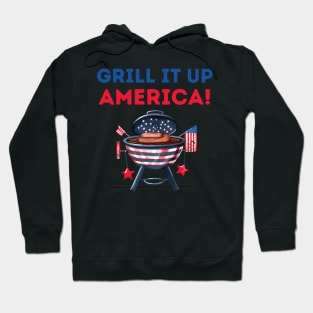 Grill it up america! Hoodie